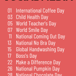 october holidays for social media pinterest pin