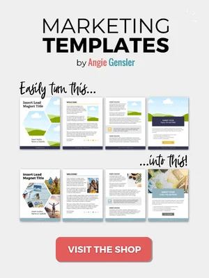 sidebar widget marketing templates